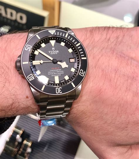 tudor pelagos left hand review|tudor pelagos left handed.